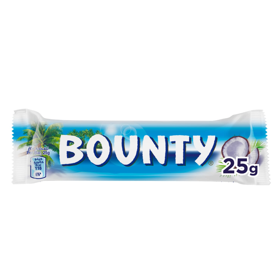 BOUNTY BARS 25G